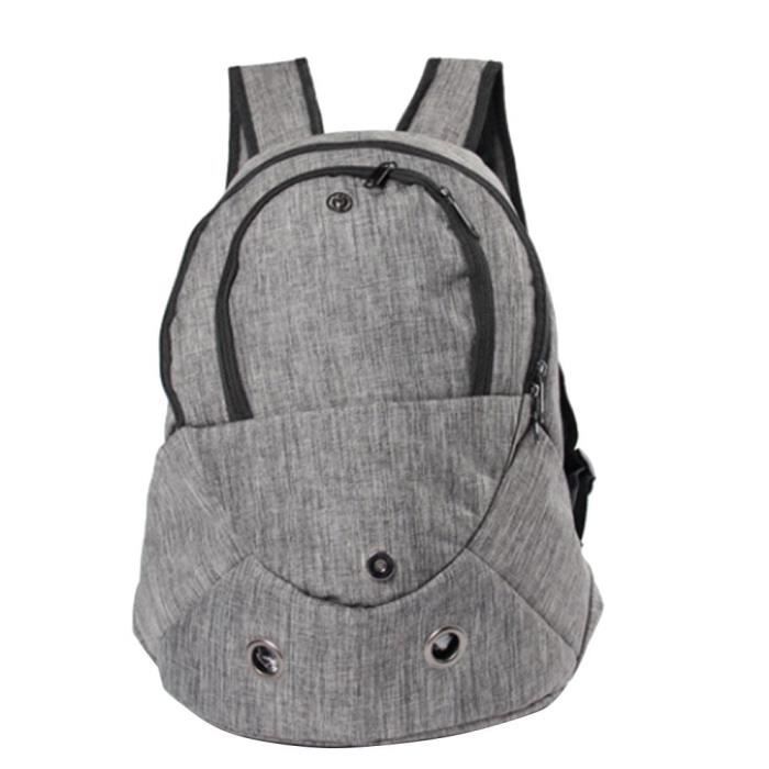 Prem Sac à bandoulière en tissu pour chat Sac frontal réglable pour chat sac de transport respirant pour chien de plein air sac de