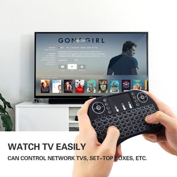 Clavier de manette sans fil 2.4G, adapté pour Xbox 360 pour Sony PS3, adapté pour Android TV Box PC version anglaise pc gamer