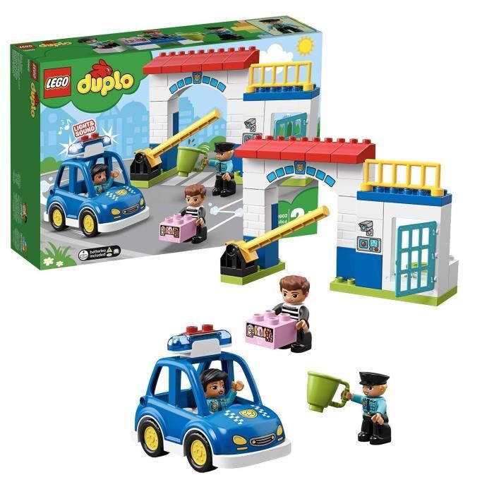 LEGO® DUPLO® Rescue Le commissariat de police Jeu de construction, 2 Ans et Plus, 38 Pièces 10902