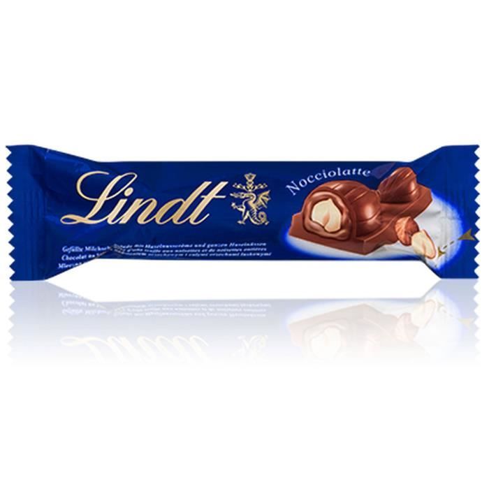 Chocolat au lait fourré noisettes 40g Lindt EXCELLENCE