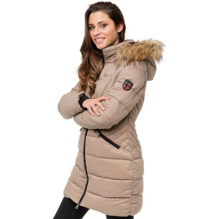 GEOGRAPHICAL NORWAYDoudoune AZALE Geographical Norway - Beige - Femme