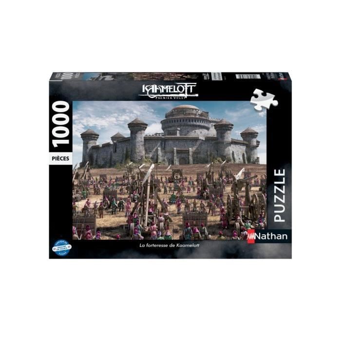 Nathan - Puzzle 1000 pièces - La forteresse de Kaamelott