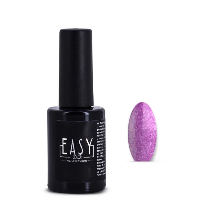 Vernis Semi Permanent Hybride Easy Colour Serie 102 Vivid Rose