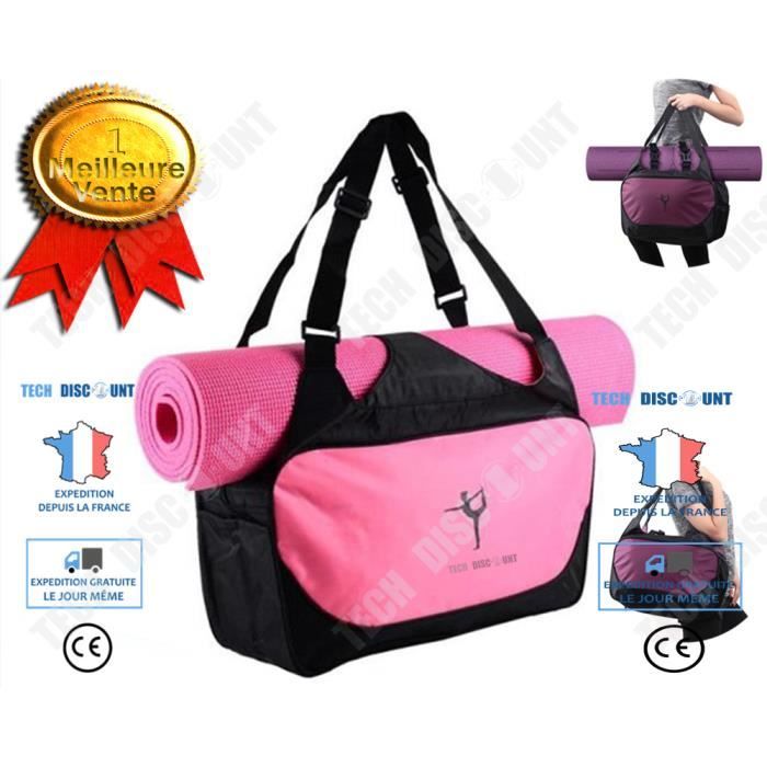 TD® sac à dos yoga rangement simple léger solide utilisation simple sport fitness musculation accessoire cadeau vêtement