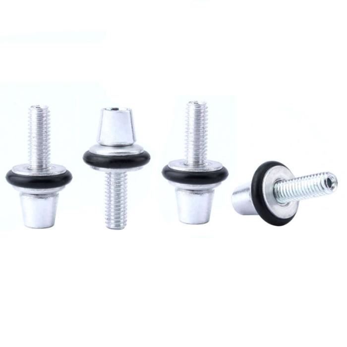4pcs vis de réglage de frein de vélo bicyclette de fixation de tuyau de en alliage DERAILLEUR - PIECES DETACHEES DE DERAILLEUR