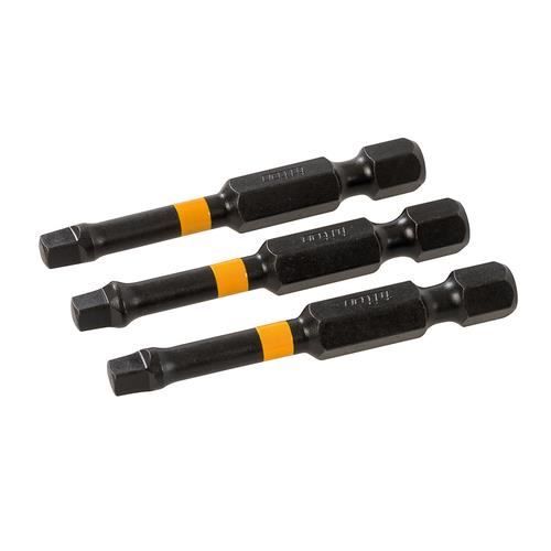 Triton 717334 - Lot de 3 embouts de vissage impact carrés