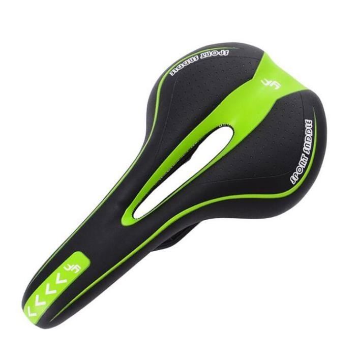 Selle De Vélo Gel Confortable - Ergonomique Homme/Femme, Avec Bandes Réfléchissantes, Pour VTT, Route, Ville - 6