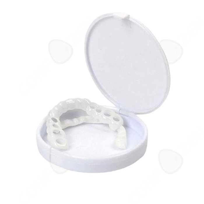 C Dents décoration dents de simulation jeux de prothèses dentaires jeux de prothèses dentaires dents décoratives accessoires blanc