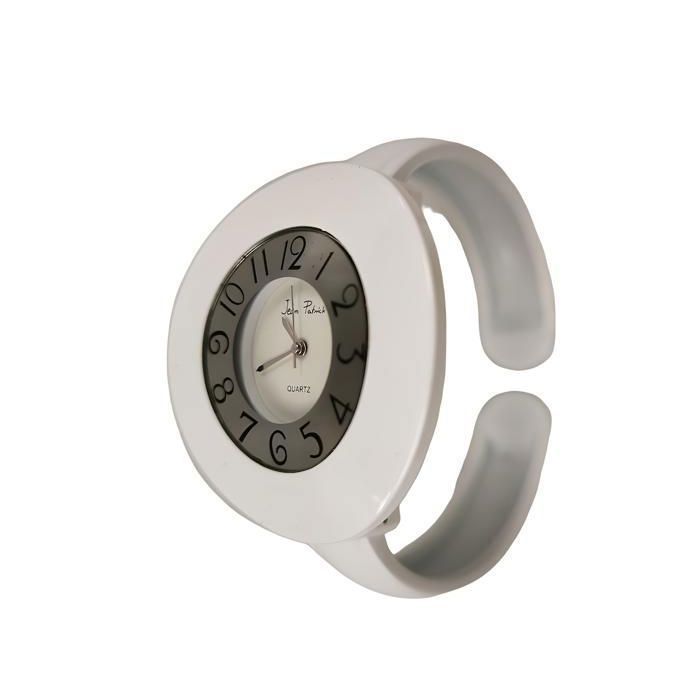 Montre Femme Jean Patrick Cadran Rond Acier 316 L Émail