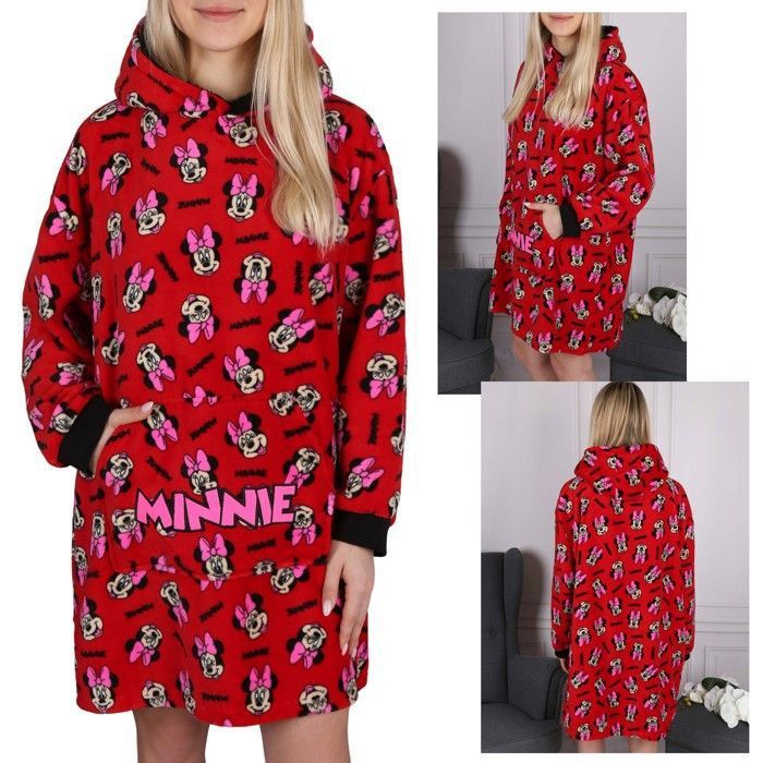 Sweat à Capuche Minnie Mouse Femme - Taille M - Multicolore - Neuf Avec étiquettes - Disney