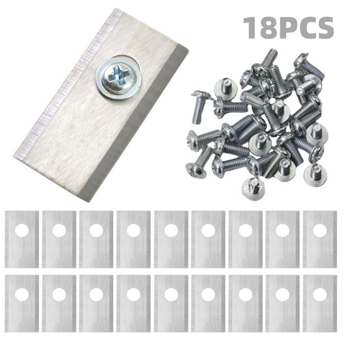 12 Lames De Rechange Pour Robot Tondeuse Worx – Acier, Neuves Sous Blister