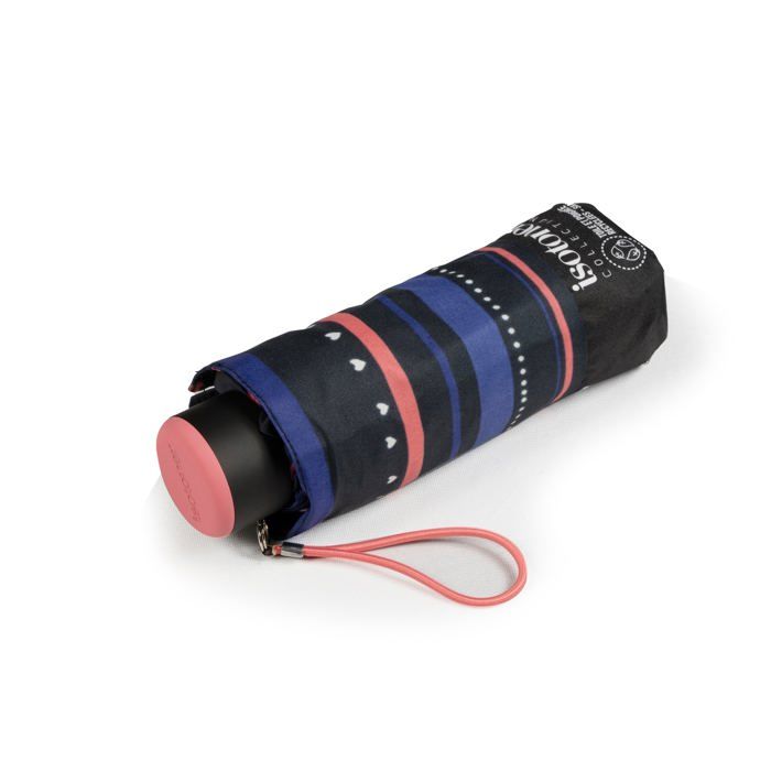 Compact Solide Isotoner Parapluie compact, solide, ultra déperlant, à ouverture ...