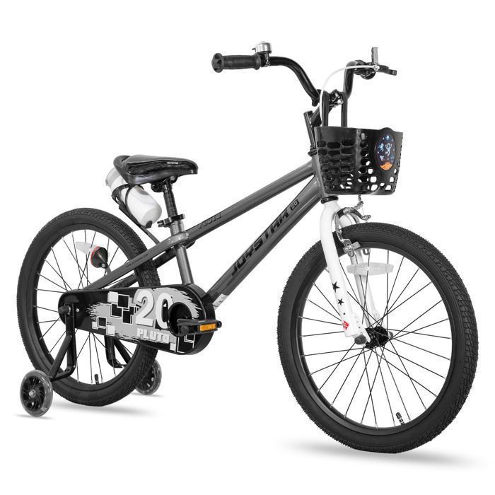 JOYSTAR Berry – Vélo Enfant 12/14/16/20 Pouces – Cadre Acier, Freins Avant Et Arrière, Roulettes Stabilisatrices – Pour 2 à 11 Ans – Couleur Vive