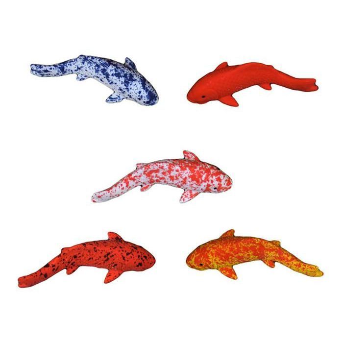 5 Pièces Poisson Plastique Artisanat Décoratif Factice Simulation Petit PoissonDécor Daquarium Poisson DornementBai Étiquette