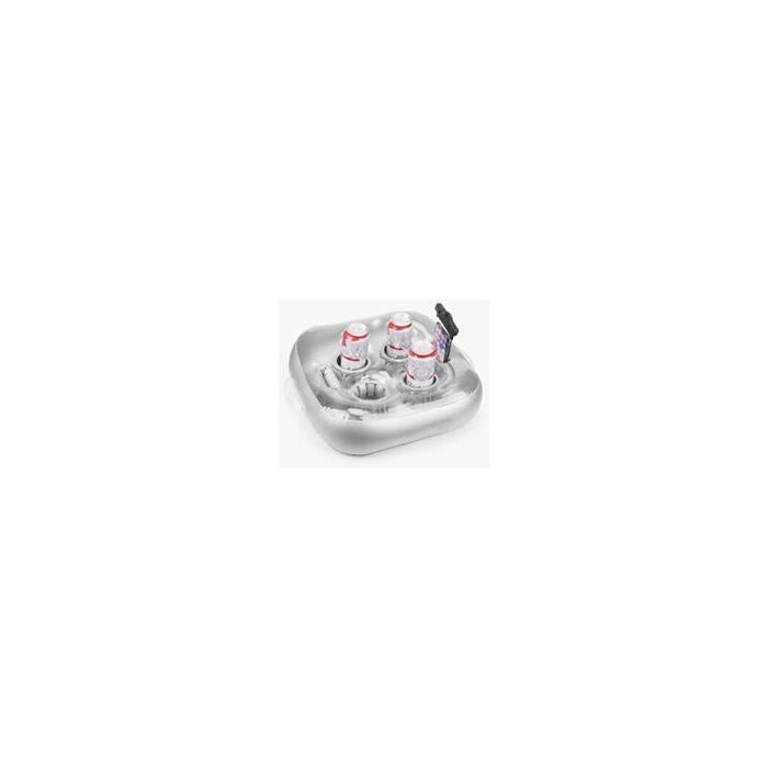 LEGAMI - Lot de 2 Porte-Boissons gonflables, Porte-gobelets flottants, thème Daisy, véritable détente pour Les apéritifs et Les collations au Bord de la Piscine, 8 cm de diamètre LEGAMI - Lot de 2 Porte-Boissons gonflables, Porte-gobelets flottants, thème Daisy, véritable détente pour Les apéritifs et Les collations au Bord de la Piscine, 8 cm de diamètre
