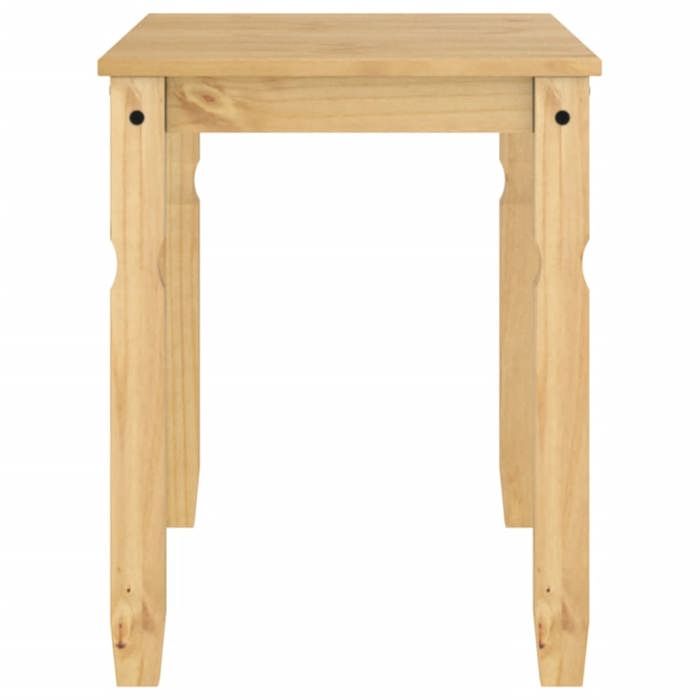 Table cuisine CLOUD Brun Table à manger - Design Élégant - Corona 112x60x75 cm - bois massif de pin tt525