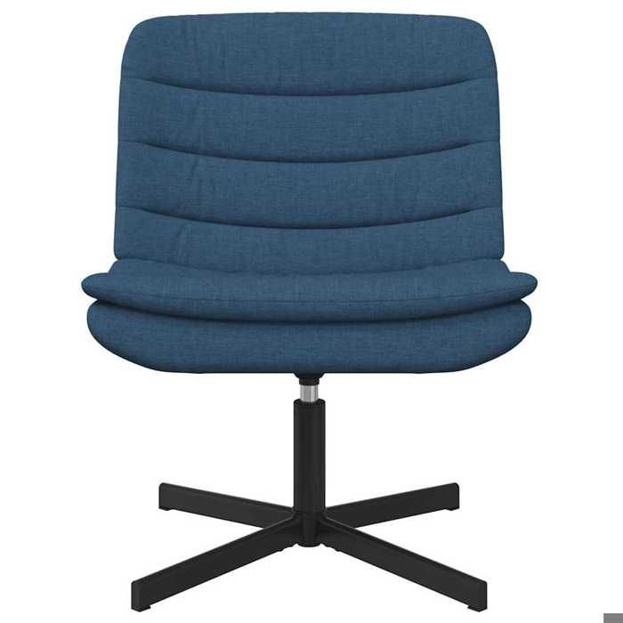 TOP 2026 Chaise relaxant pivotante - moderne - 1 PC - Bleu 63x75x76 cm tissu FF230