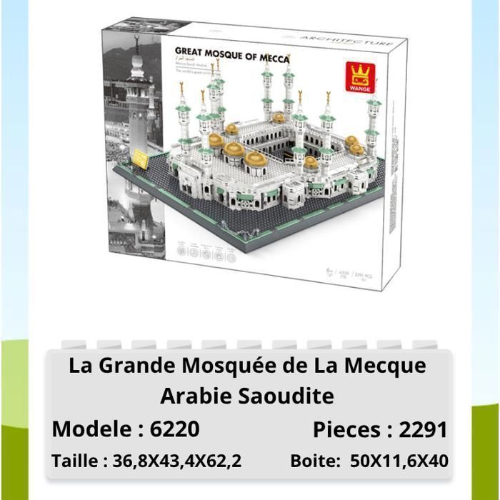 Jeu de construction - WANGE- La Grande Mosquée de La