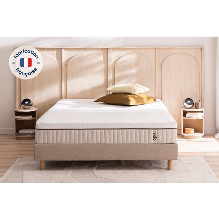 Mello - Matelas Hybride Air - taille:140x200 cm Taille : 140x200 cm Mello - Matelas Hybride Air - taille:140x200 cm Taille : 140x200 cm