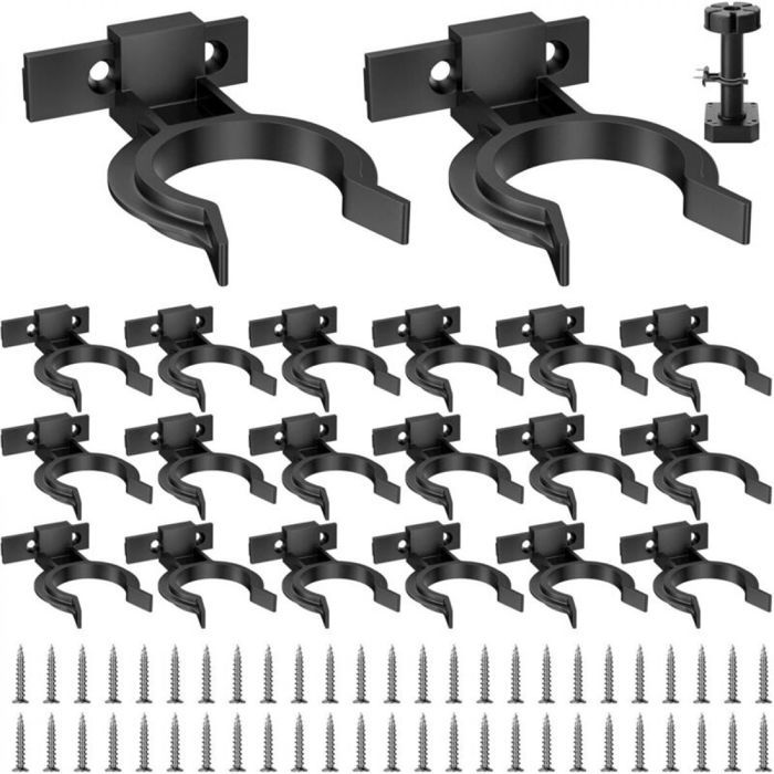 20 clips plinthe cuisine pour meuble 50 vis incluses diamètre 32-42mm pour pieds meubles ACCESSOIRES FABRICATION MAISON