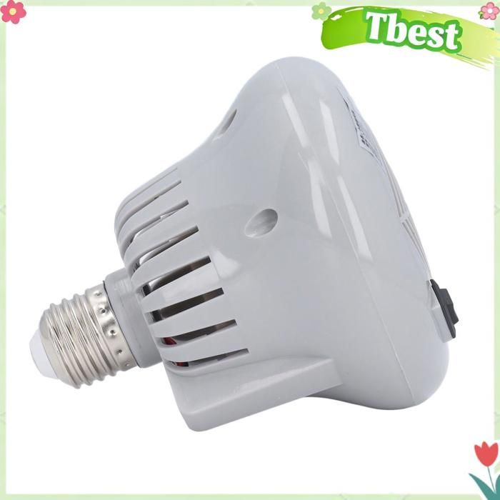 Lampe chauffante pour poulailler - TBEST - E27 - Température réglable - Matériau ignifuge - Blanc