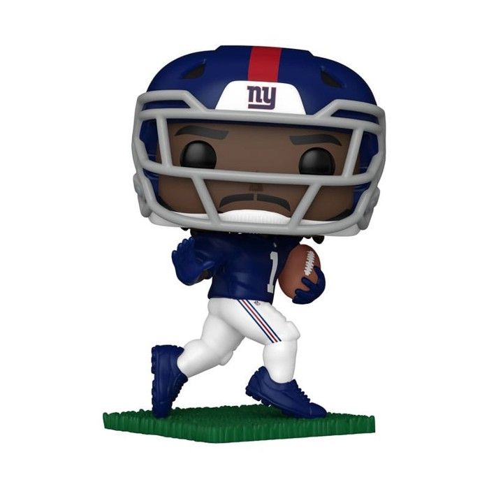 NFL Legends Figurine POP! Giants Malik Nabers 9 cm - vue 2