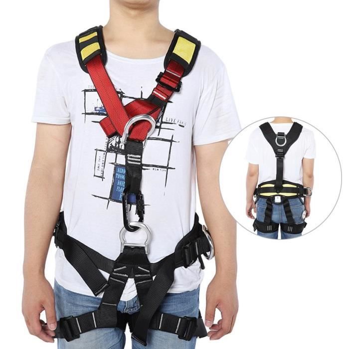 Certificat CE de protection contre les chutes pour travail en hauteur avec harnais de sécurité intégral - Chine Harnais de sécurité pour corps entier, harnais de protection contre les chutes
