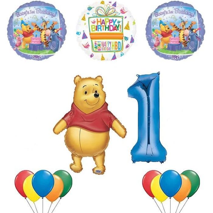 Winnie L Ourson Et Amis 1er Fournitures De Fete D Anniversaire Et Decorations De Bouquet Ithlc Achat Vente Ballon Decoratif Soldes Sur Cdiscount Des Le Janvier Cdiscount