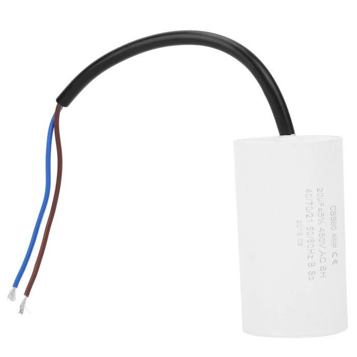 Condensateur de pompe à eau moteur CBB60 100 uf condensateur de — free download