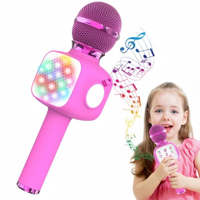 Micro enfant Bluetooth - Microphone Sans fil pour enfants