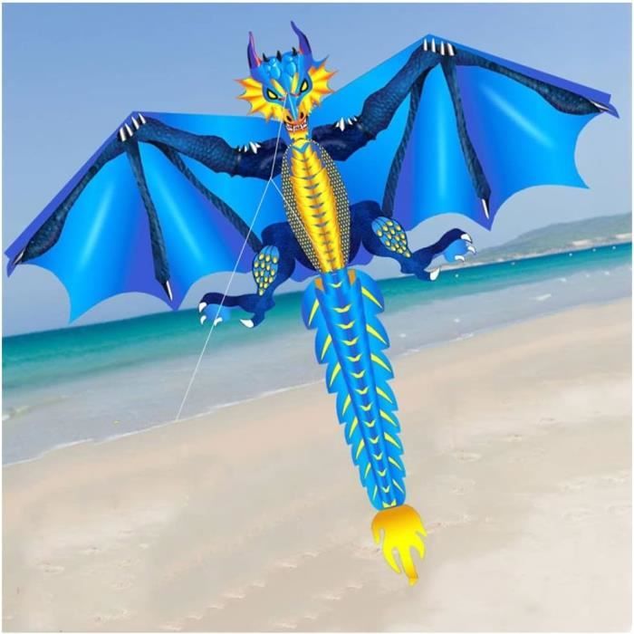 Jeu Extérieur Enfant Cerf-Volant Licorne Géant | Enfant & Adulte | Avec Ligne 100 M | Cadeau Céleste Coloré Cerf-volant Monofil Géant