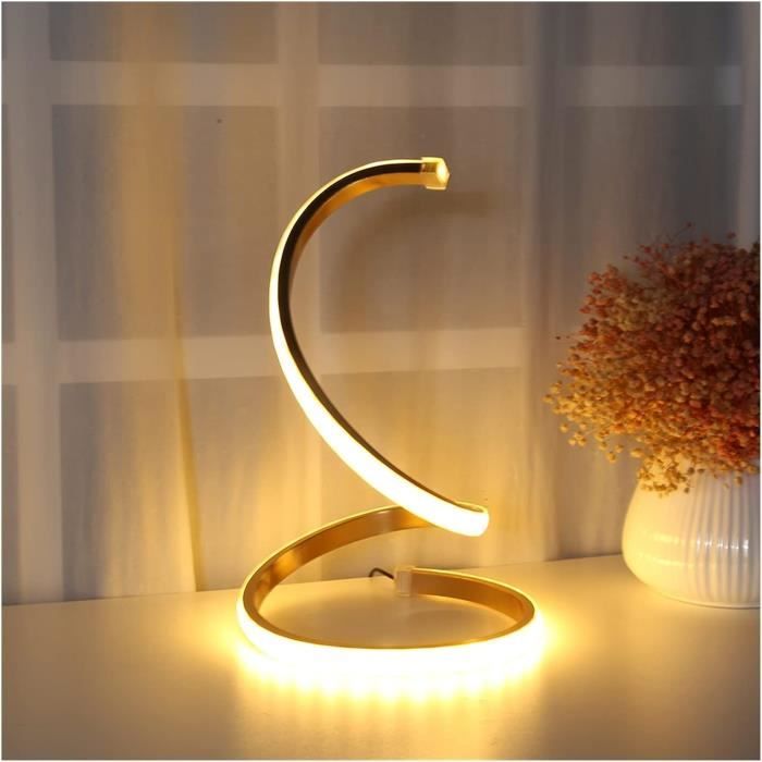 Lampe De Bureau LED LIHAO - Blanc Chaud 3000K, Intensité Réglable, Tête Orientable - 5W - 3