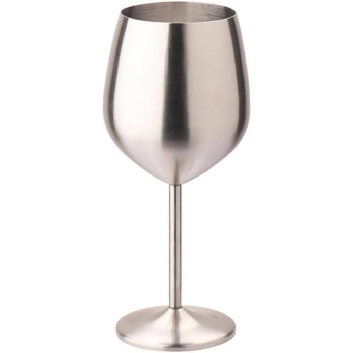 Verres à vin & coupe & bougeoirs Art déco en métal argenté