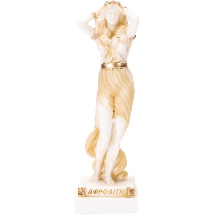 STATUE ALBÂTRE FEMME Nue Nue Sexy Femme Aphrodite Ton Bronze 9,84" 25