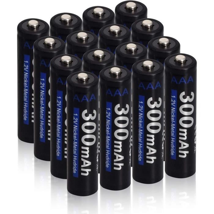 1x Batería Mignon AA Ni-MH 300mAh 1,2V Para Luces SOLARES Lámparas LED