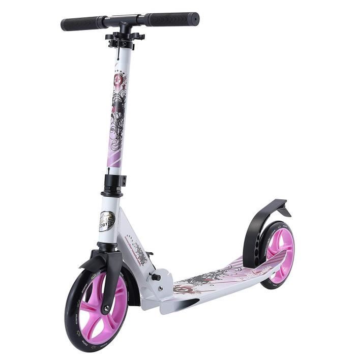 Star Scooter Trottinette Enfant 2 Roues Garcons Et Filles De 6 16 Ans Patinette Enfant Pliable Avec Roues Grande 5mm Ou 230mm Ed Achat Vente Star Scooter Trottinette En Cdiscount