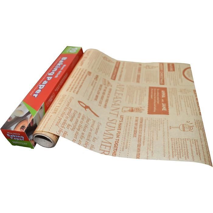 Papier Journal Résistant à La Graisse - Format 250 X 200 Mm - Pour Frites, Poisson, Snacks - Lot Neuf