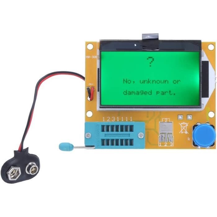 Testeur De Composants Électroniques DollaTek - Multifonction Transistor, MOSFET, Condensateur, ESR - Écran Couleur 1.44"