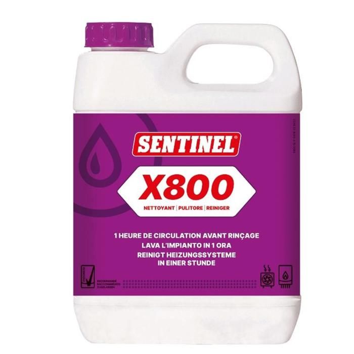 Désembouant Rapide X800 - Bidon de 1L- réf : X800L-12X1L-FR