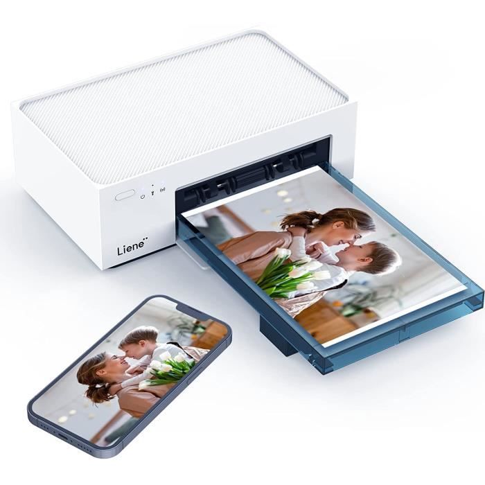 Imprimante Photo - Imprimante Photo WiFi avec 20 Papiers 10x15cm pour  Smartphone-PC, Imprimante Photo de Haute Qualité Portabl[7] - Cdiscount  Informatique