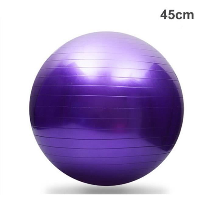 Ballon De Pilates 25 Cm - Ballon De Gym Souple Anti-Éclatement - Pour Équilibre, Yoga, Fitness - Enfants/Adultes