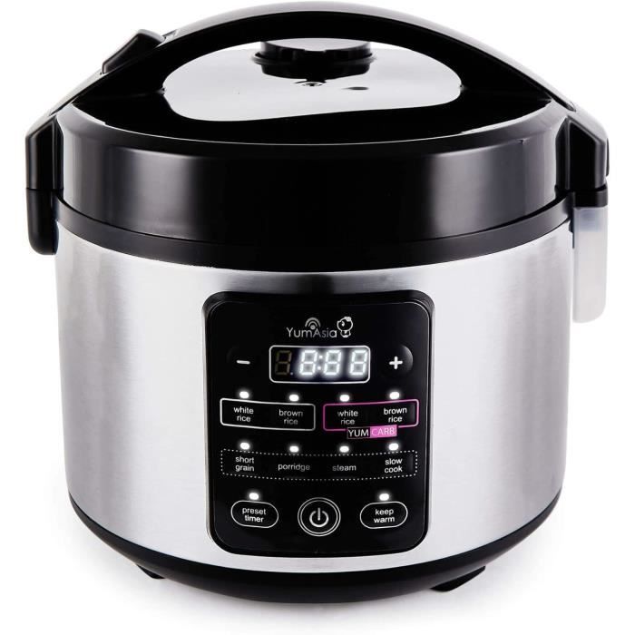 Cuiseur à riz - AUTREMENT - Kumo YumCarb - 55 tasses - Céramique - Logique floue avancée