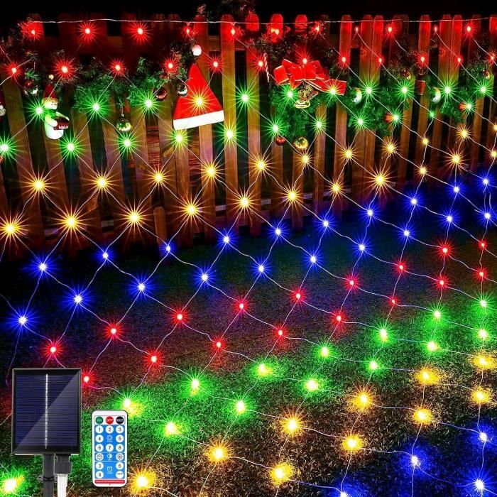 Guirlande Solaire Papillon 10 LED - 8 Modes - 3 Mètres - Étanche - Pour Jardin, Terrasse, Fêtes - Énergie A+