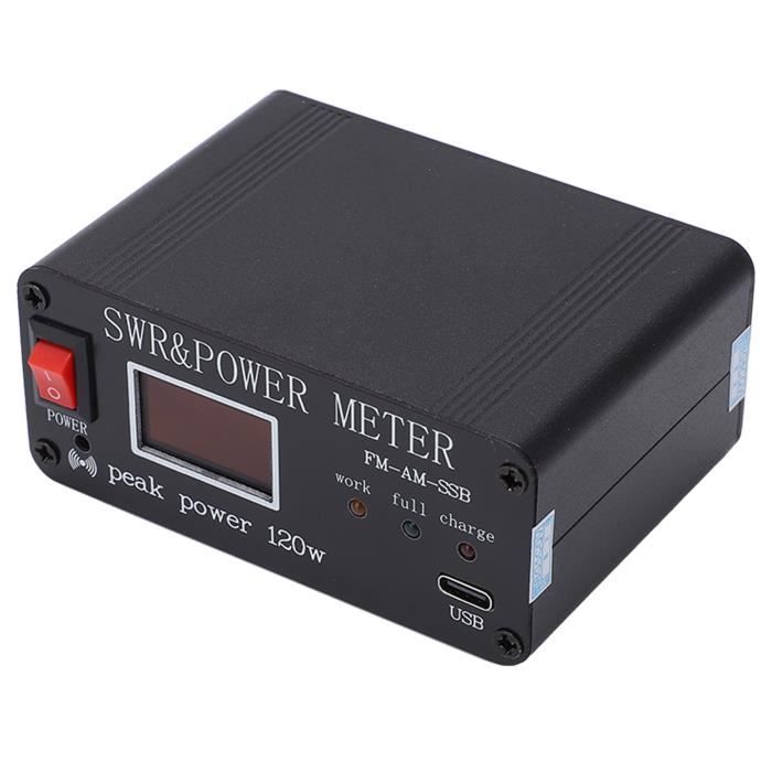 Wattmètre SWR Numérique - Plage 1.8-525 MHz, 2/20/200W, Rétroéclairage LED, Pour Radioamateurs - 11