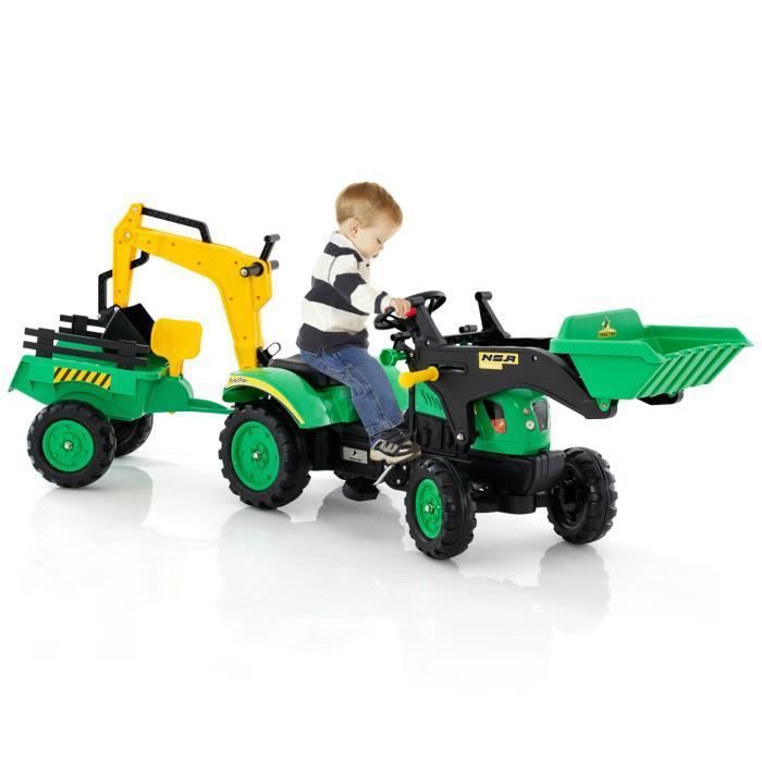 Mini tracteur électrique John Deere - Peg Perego - 6V - Vert - Pour enfant  dès 1 an - Cdiscount Jeux - Jouets