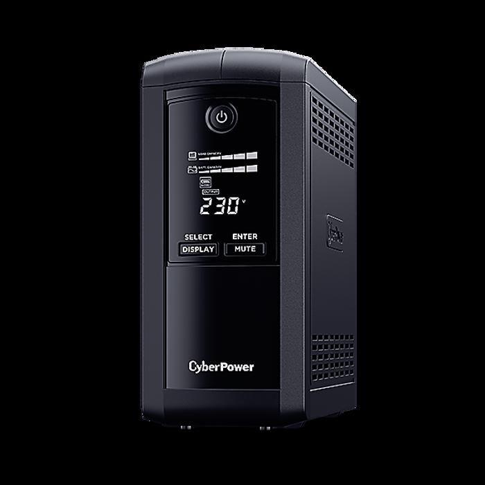 Alimentation dénergie Non interruptible – CYBERPOWER – VP1000EILCD – 1000 VA – 550 W – LCD