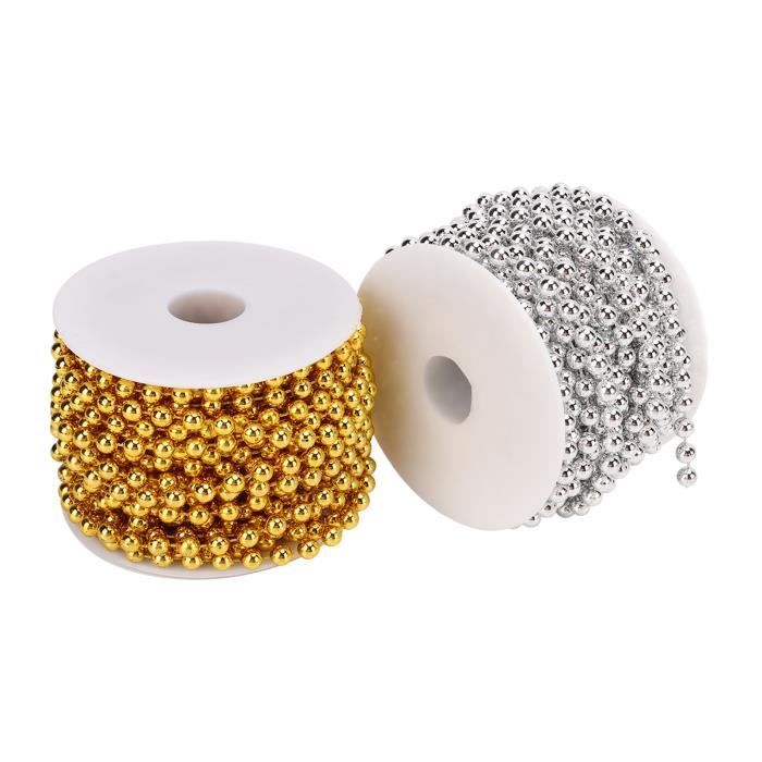 Lot De 20 Perles Artisanales En Pâte De Verre Décorées Main - Gamme Bleutée