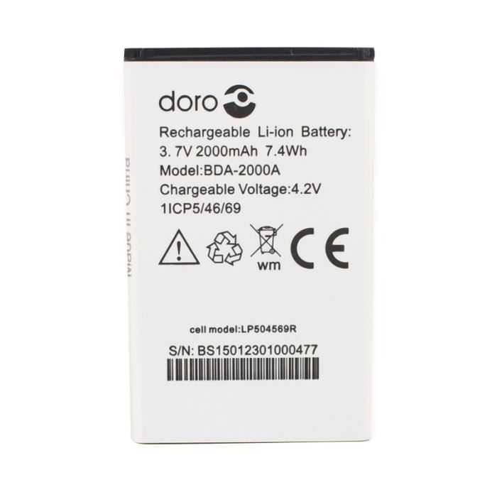 Batterie Doro 8031 - Cdiscount Téléphonie