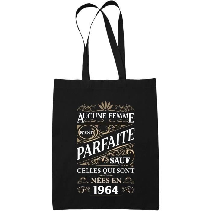 Planetee Sac Tote Bag Animateur Je Peux Pas Noir | Sac Caban En