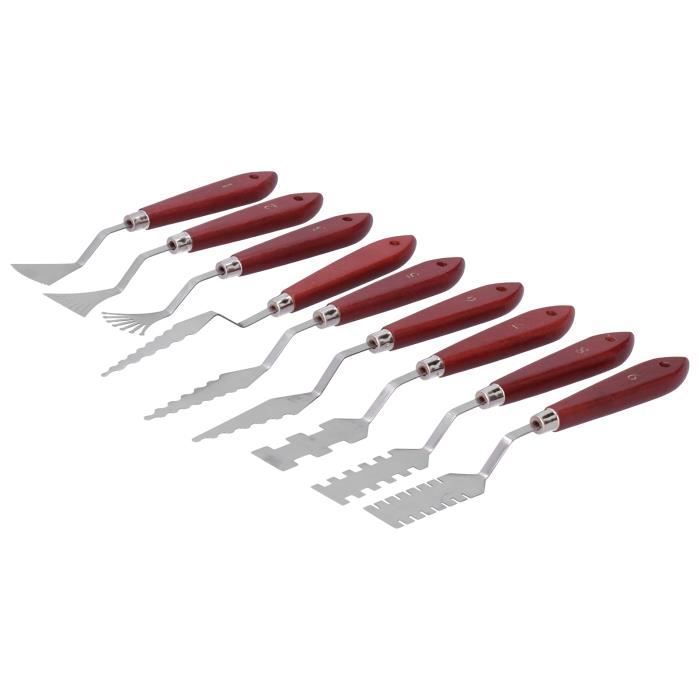 Couteau De Peinture Bob Ross N°5 - Petits Couteaux à Palette - Inox - Neuf - Pour Artistes